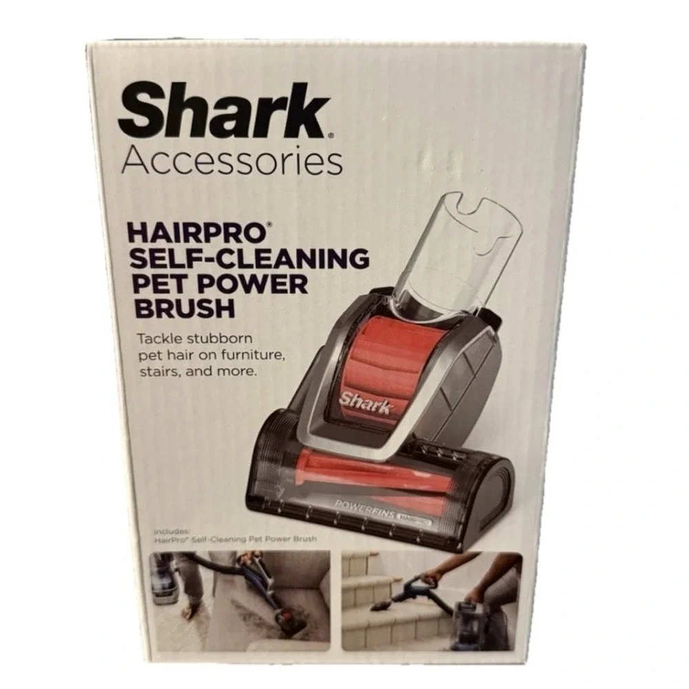 Shark HairPro Self-Cleaning Pet Power Brush Vacuum Cleaner‎ Attachment